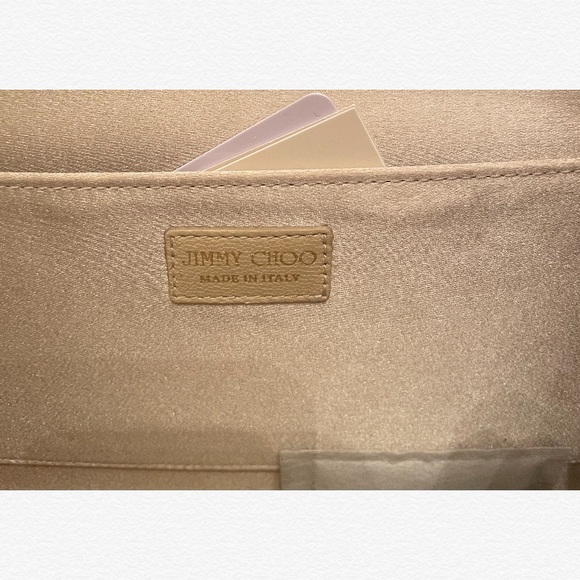 Jimmy Choo Gold Evening Clutch - Picture 5 of 5